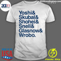 Yoshi Skubal Shohei Snell Glasnow Wrobo Los Angeles Dodgers Baseball Pitchers Ampersand Shirt