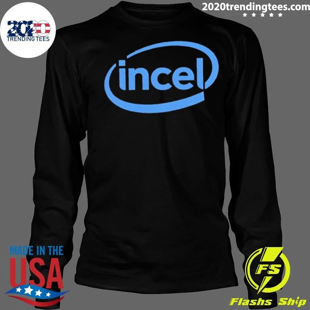 Incel Intel Parody Logo Shirt