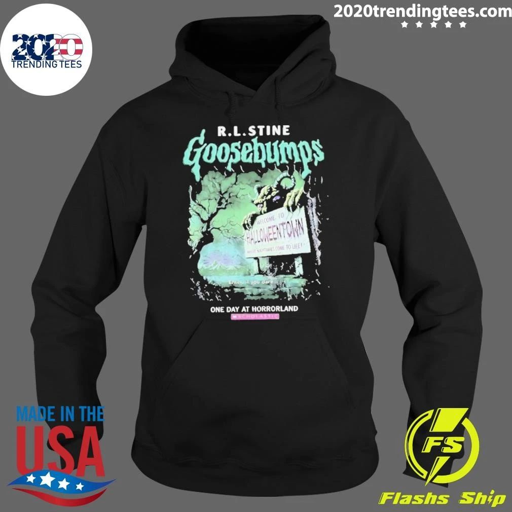 R.l.stine Goosebumps One Day At Horrorland Halloween Own Shirt