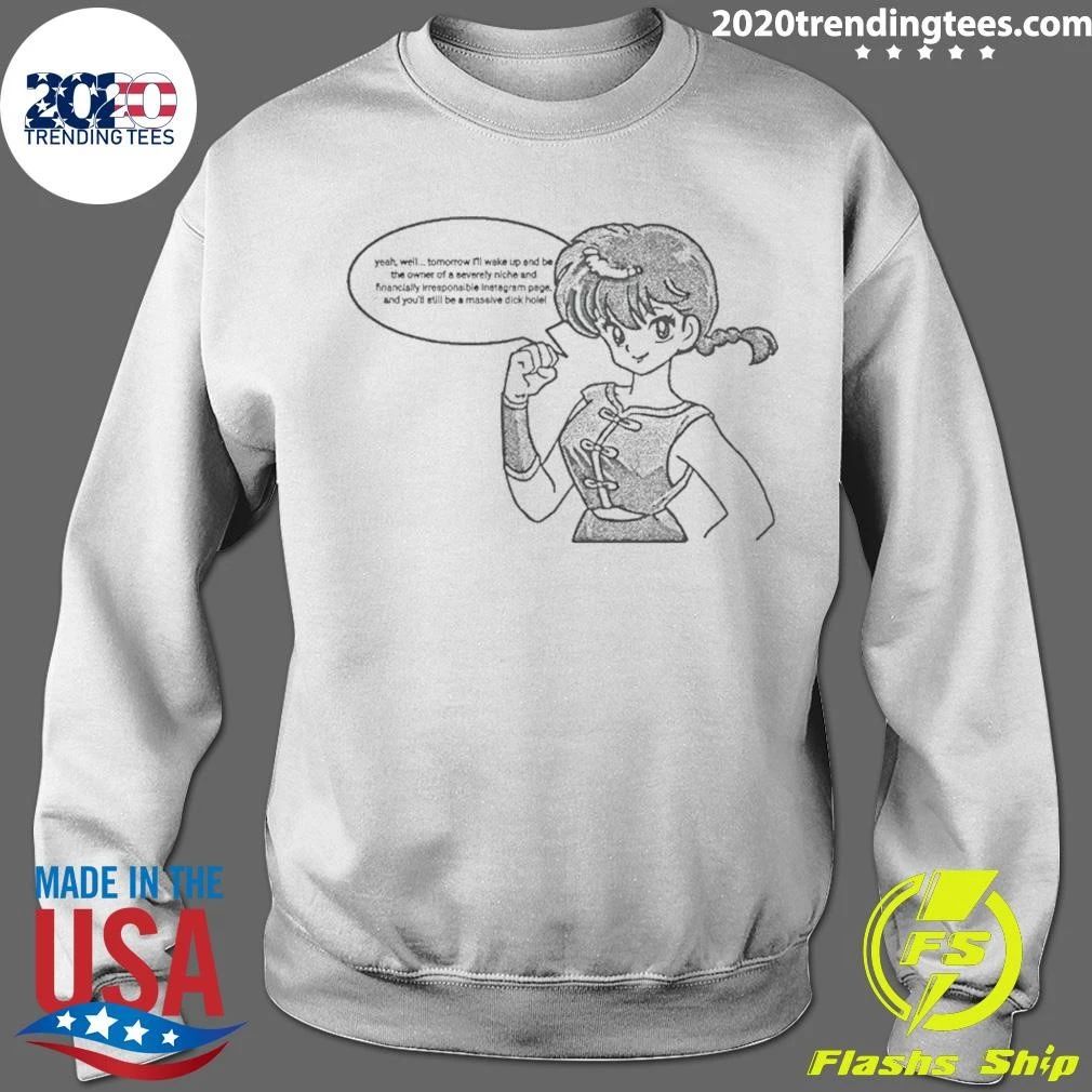 Ranma Saotome Financially Irresponsible Instagram Page Anime Shirt