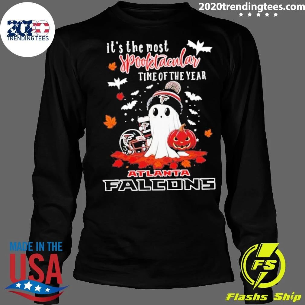 Ghost Halloween 2026 Atlanta Falcons It’s The Most Spooktacular Time Of The Year Shirt