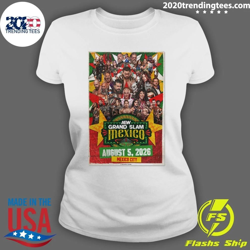AEW Grand Slam Mexico August 5, 2026 Shirt