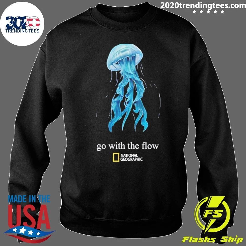 Jellyfish Marine Animal National Geographic Go With The Flow Shirt