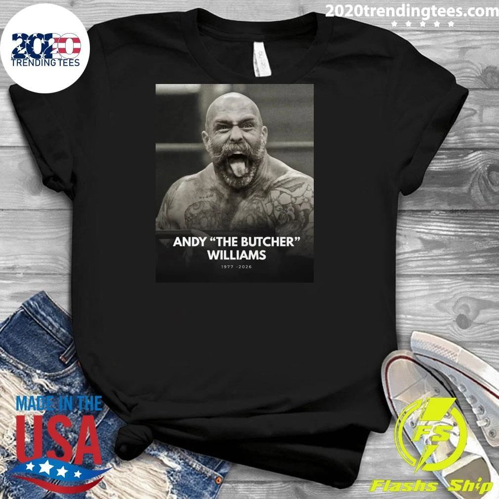 Andy The Butcher Williams 1977-2026 Shirt