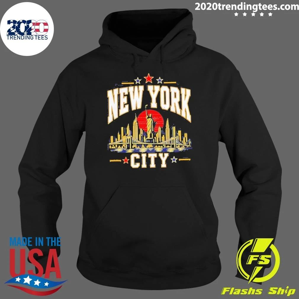 New York City Skyline Statue of Liberty Shirt