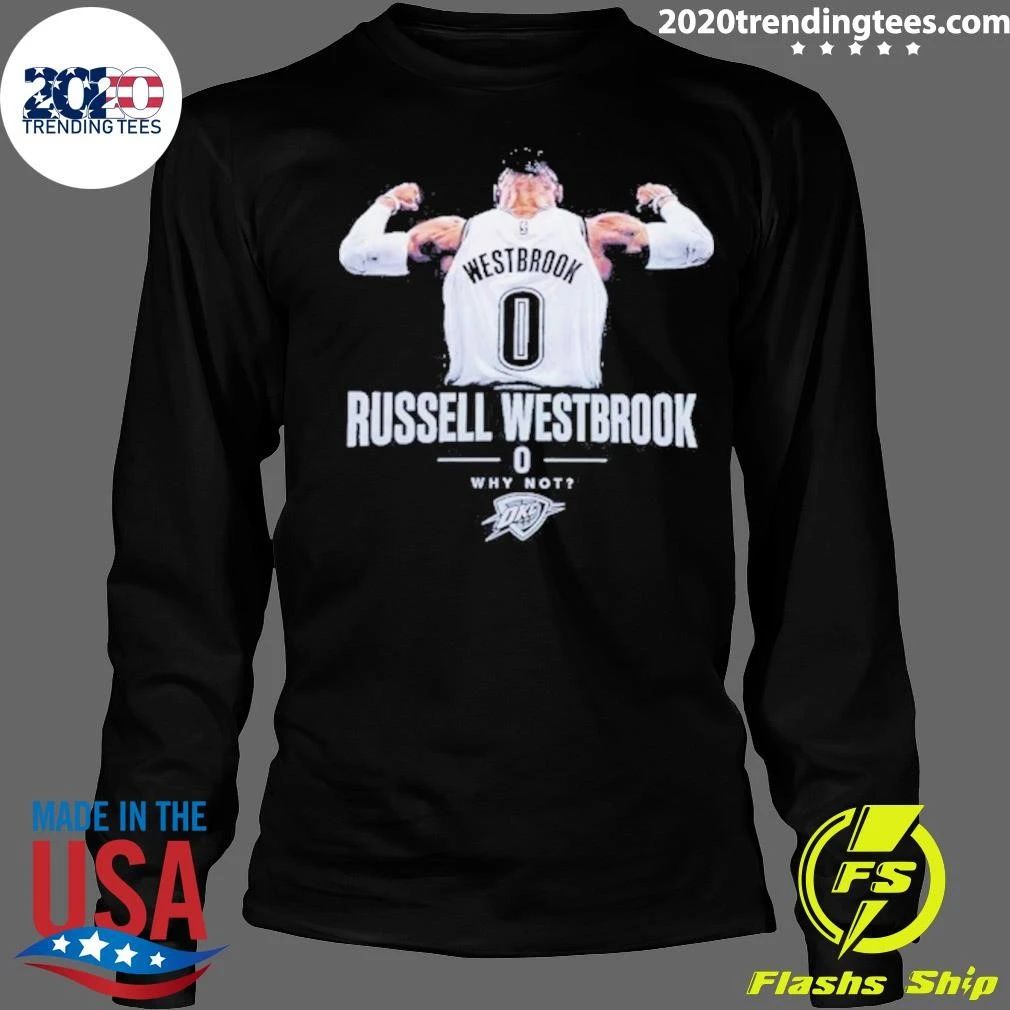 Russell Westbrook Why Not OKC Basketball Fan Game Day Vintage Shirt