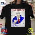Patriots Solidus Snake Is Calling You Enlist In The Army Now I Want You Shirt