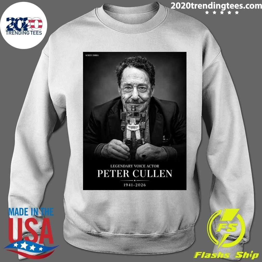 Rip Peter Cullen 1941-2026, The Legendary Voice Of Optimus Prime Shirt