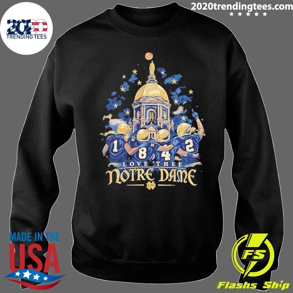 Notre Dame Football Golden Dome love the Notre Dame Shirt