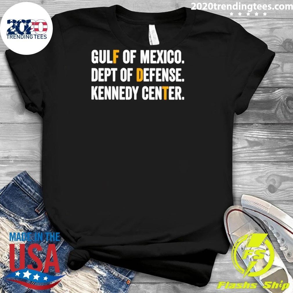 Gulf Of Mexico Dept Of Defense Kennedy Center Shirt