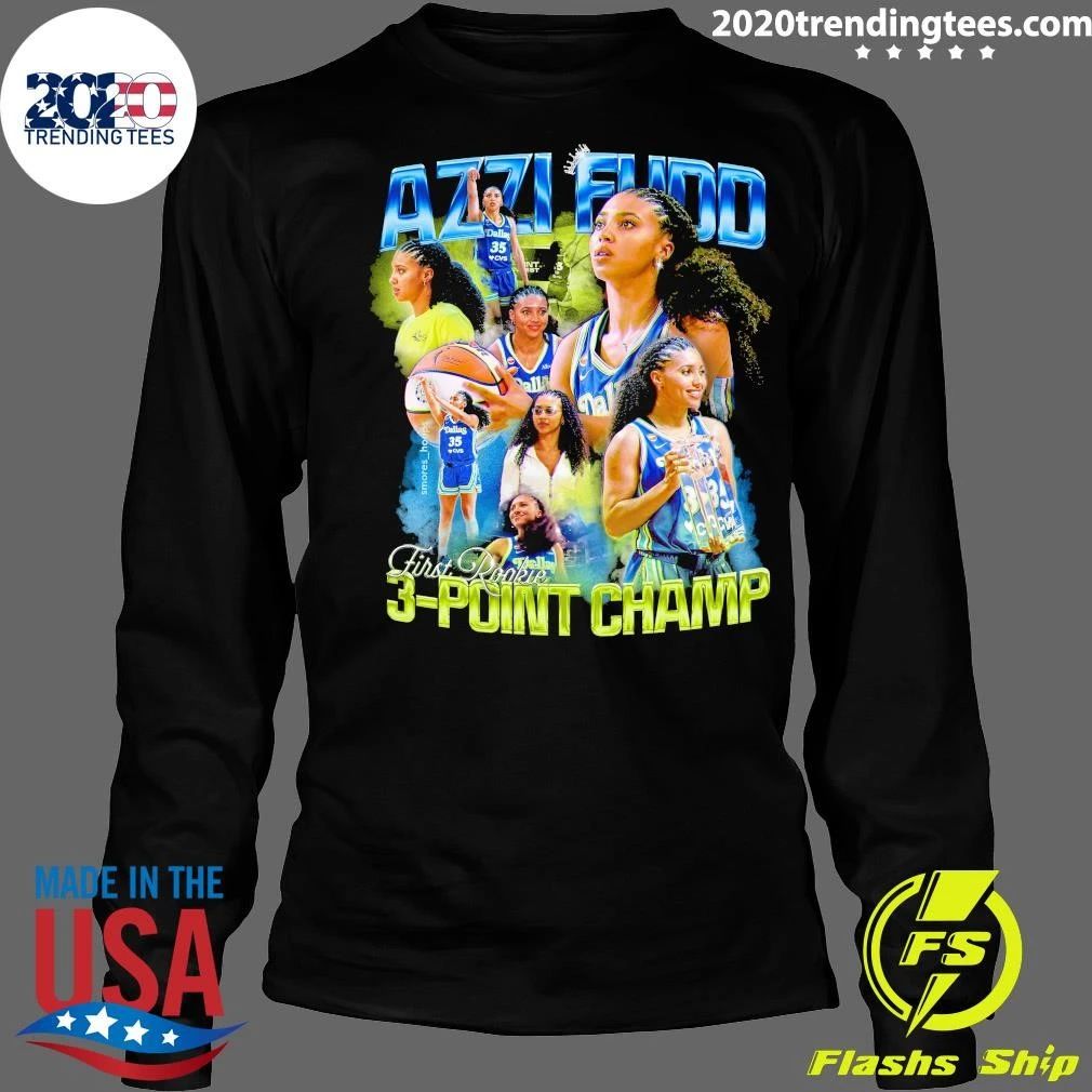 Azzi Fudd First Rookie 3-Point Champ Shirt