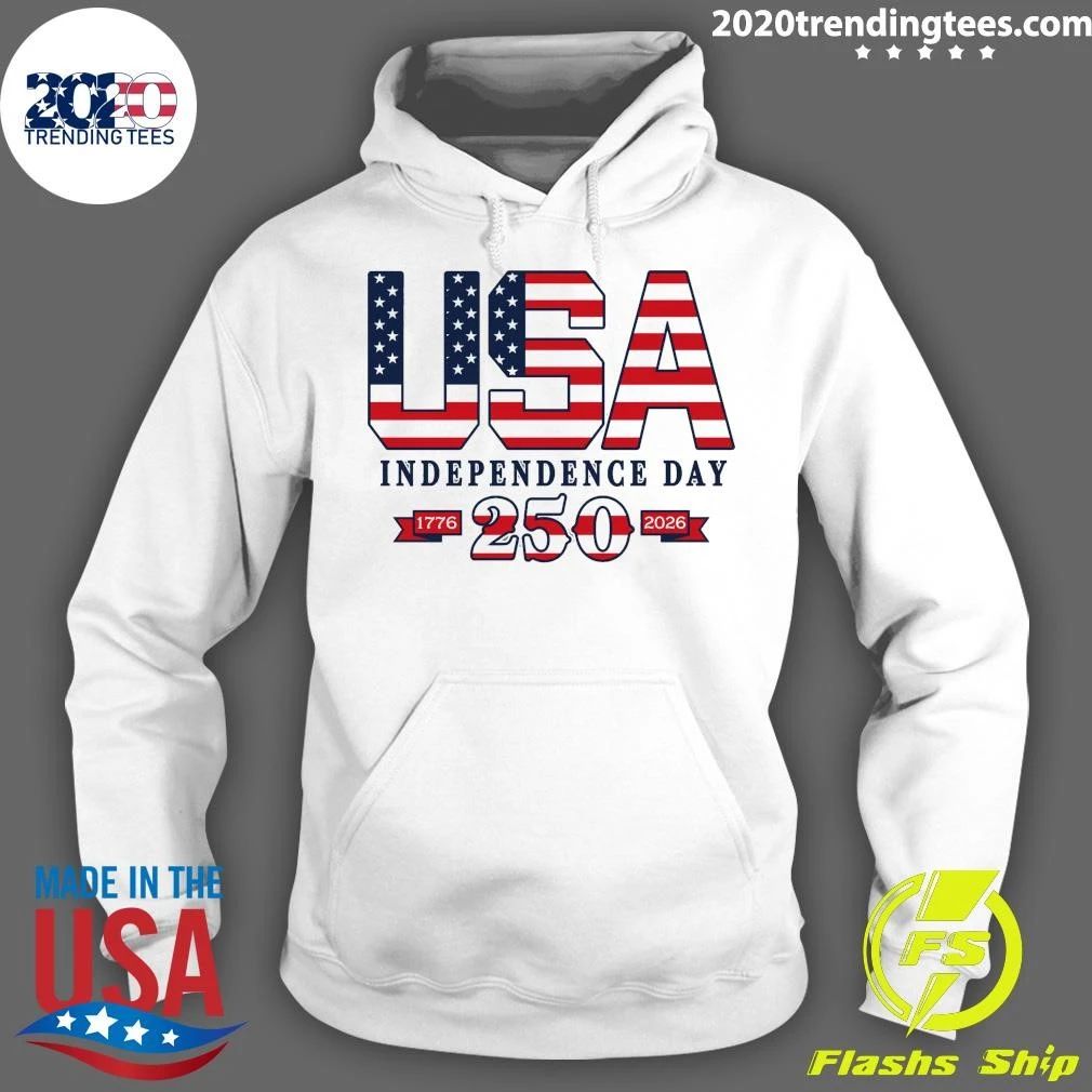 American Proud America 250 Made In USA Independence Day 1776-2026 Shirt