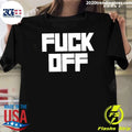 James Hetfield Wearing Fuck Off Shirt