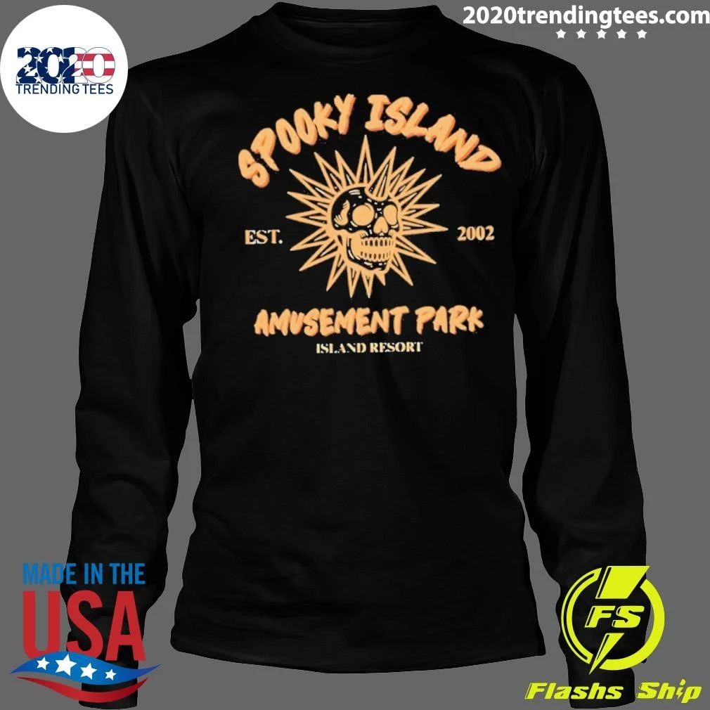 Spooky Island Amusement Park Island Resort Est 2002 Shirt