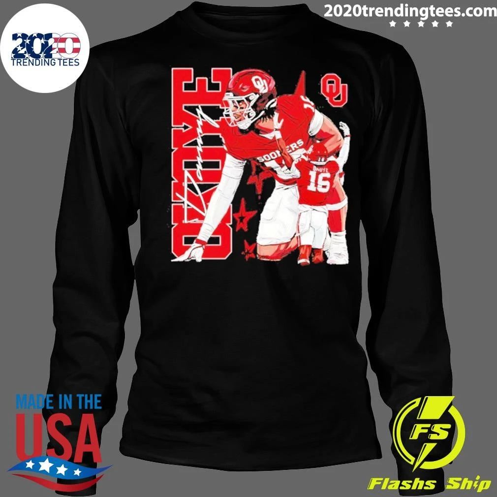 Danny Okoye Oklahoma Sooners Player Collage Graphic Shirt