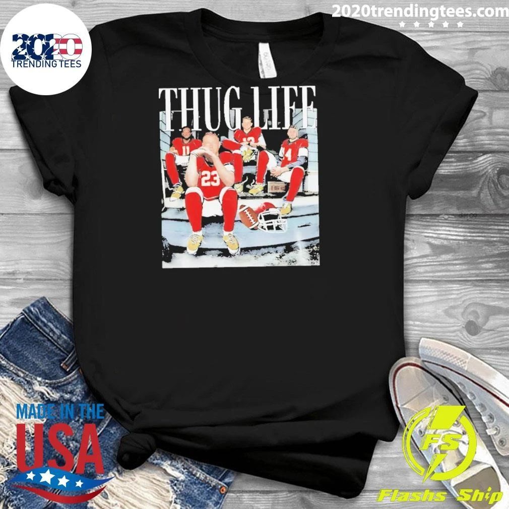 Thug Life San Francisco Football Game Day Retro Shirt