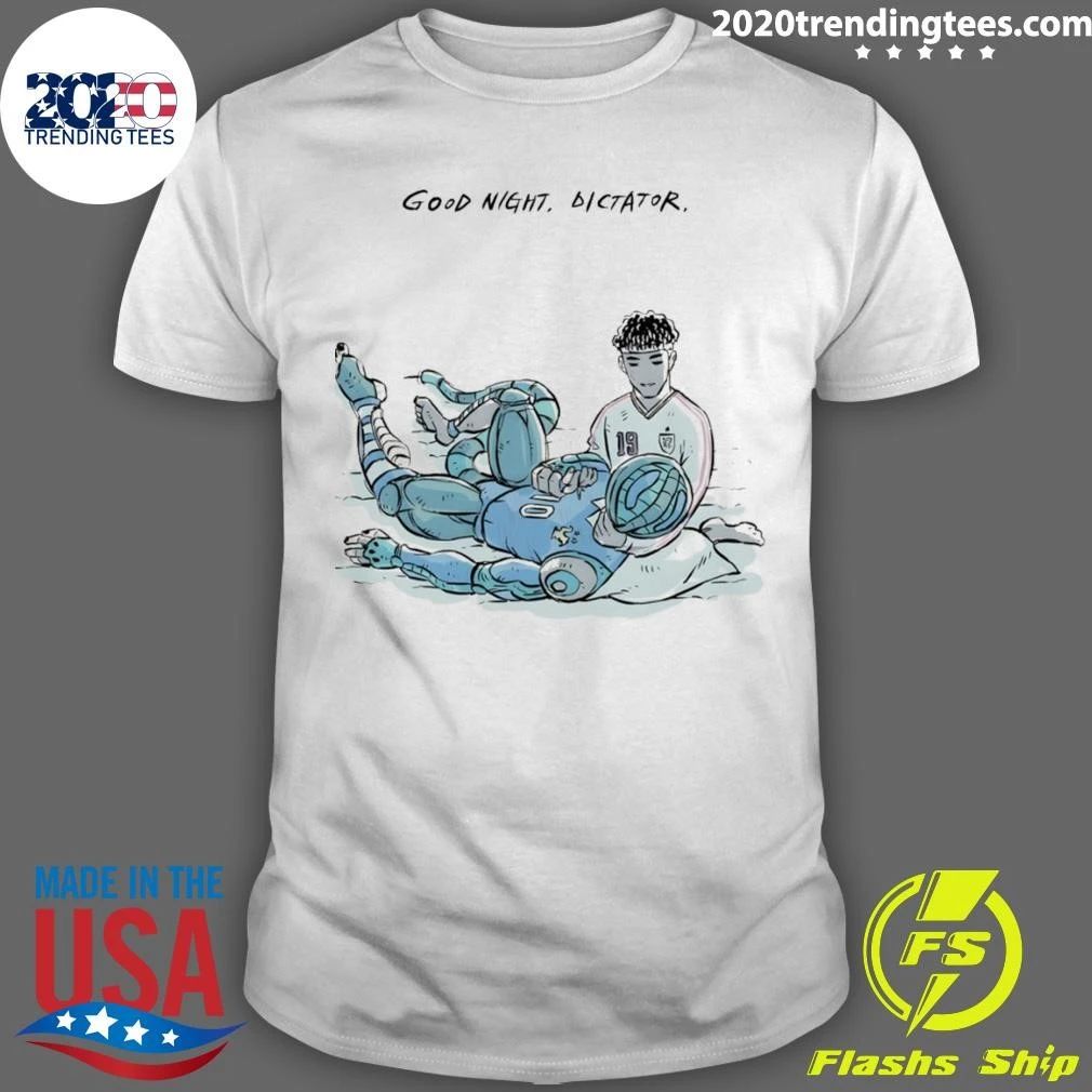Amine Yamal Carry Kylian Mbappe Spain Soccer World Cup 2026 Good Night Dictator Meme Shirt