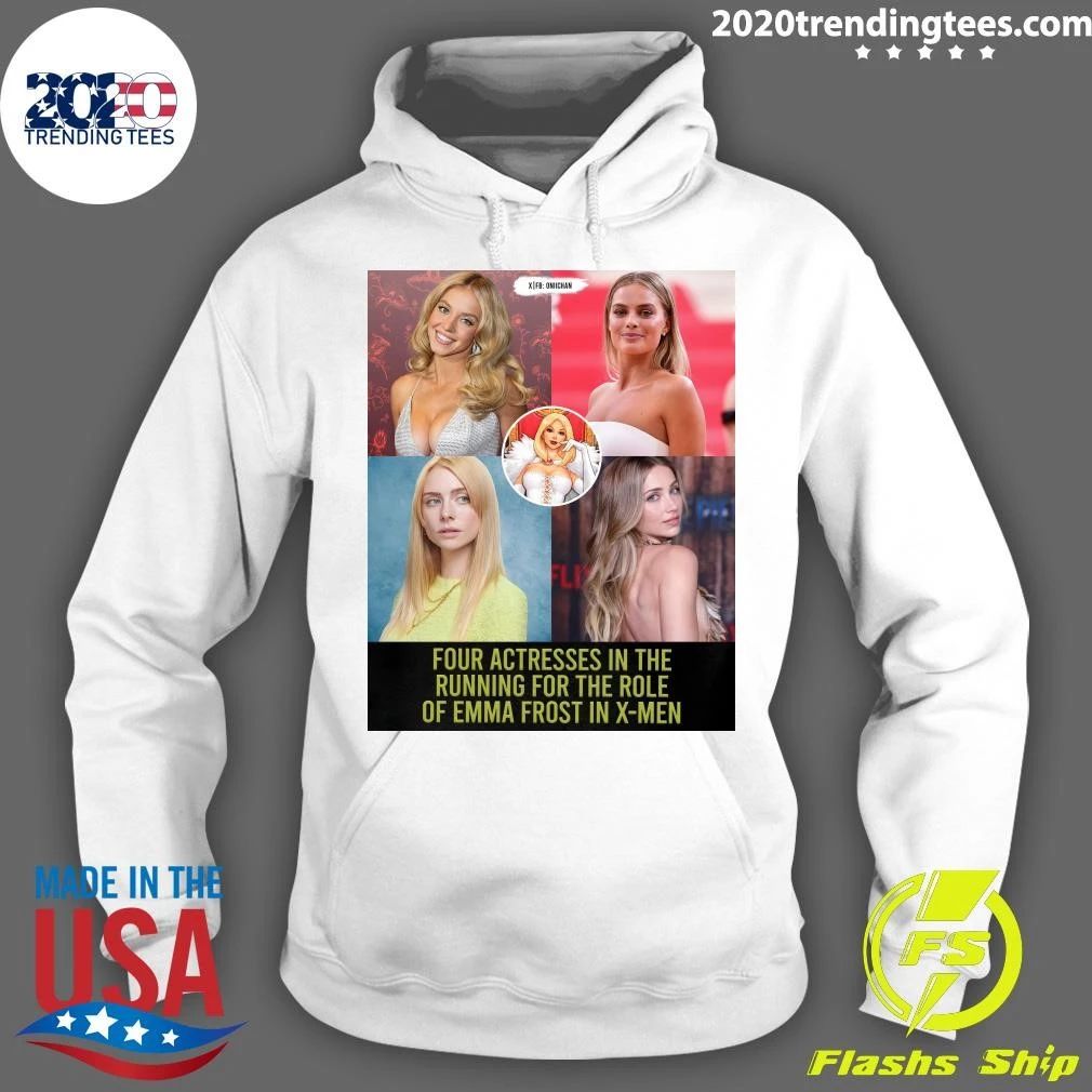 Four Actresses In The Running For The Role Of Emma Frost In X-Men Shirt