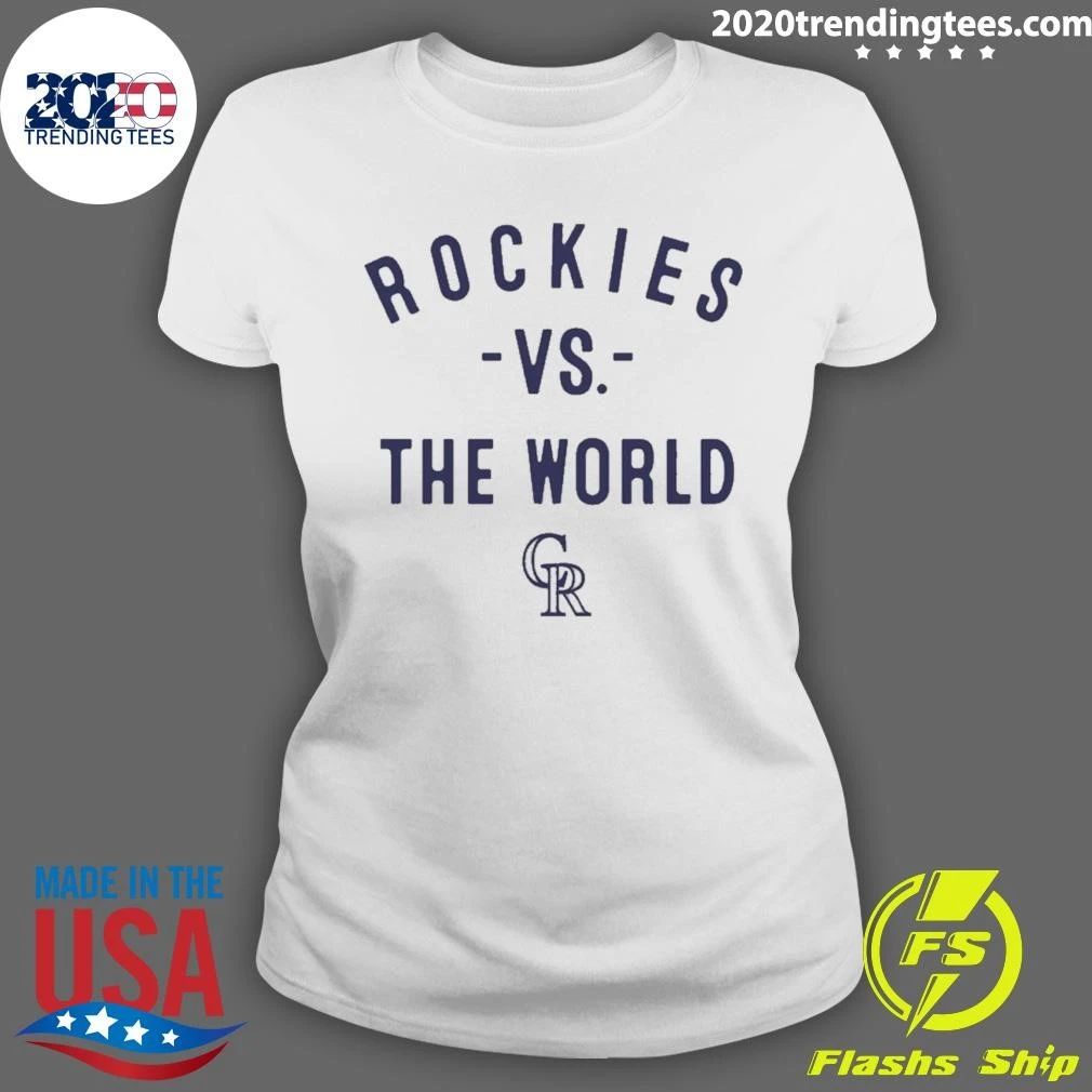 Premium Colorado Rockies Vs The World 2026 Mlb Season Shirt