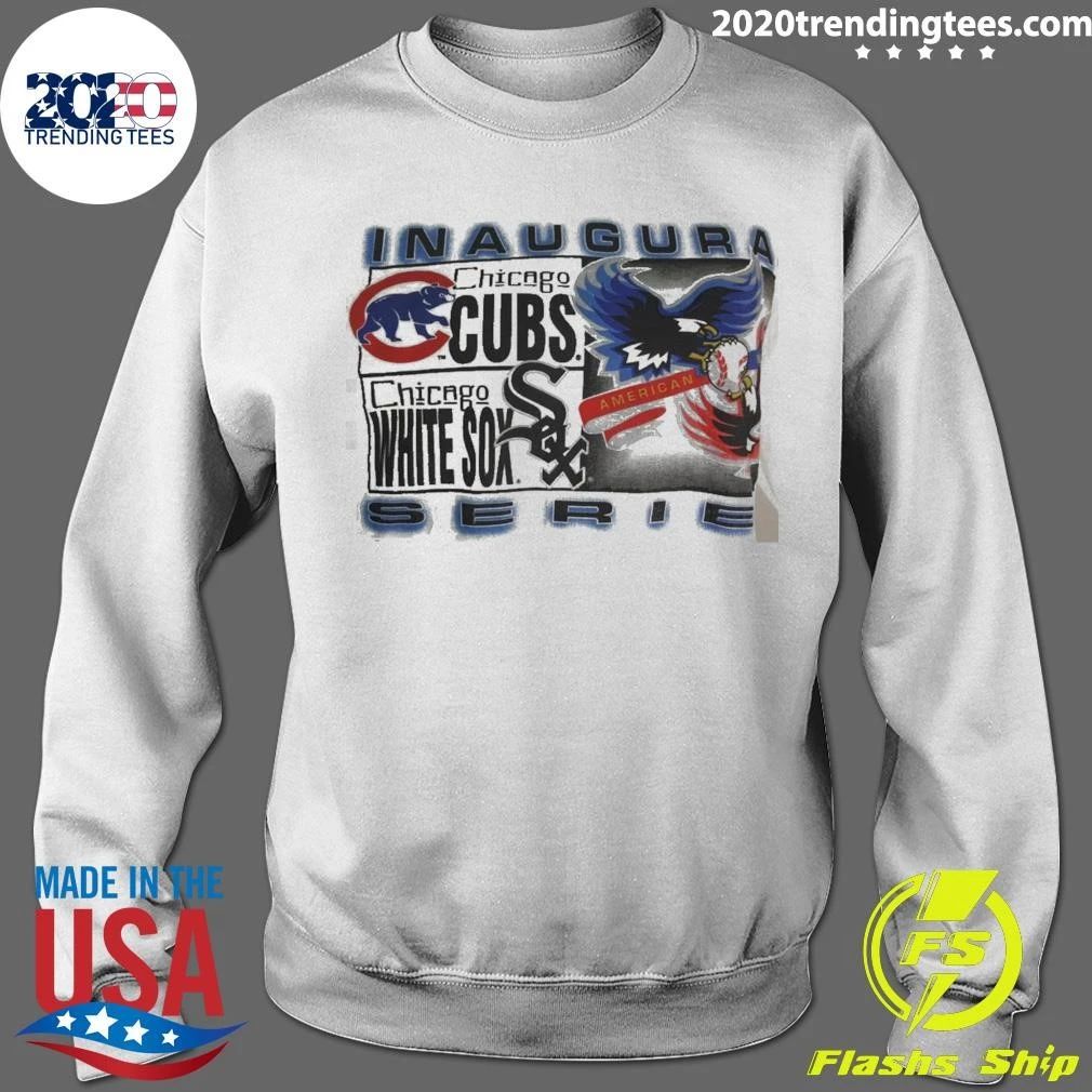 Chicago Cubs MLB White Sox Inaugural American Series Eagle Baseball shirt