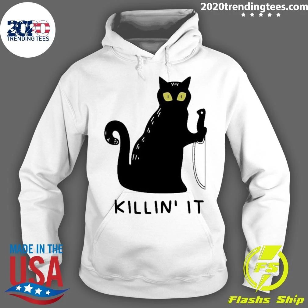 Cat Halloween Killin’ It Shirt