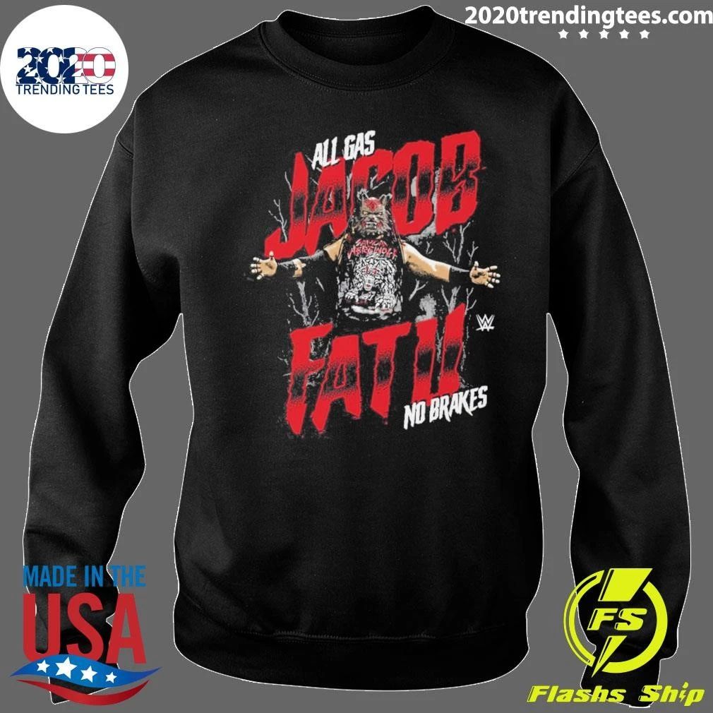 500 Level Jacob Fatu Black All Gas No Brakes Shirt