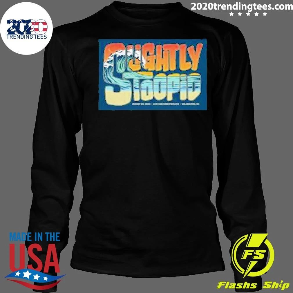 Slightly Stoopid August 20, 2026 Live Oak Bank Pavilion Wilmington. NC Shirt