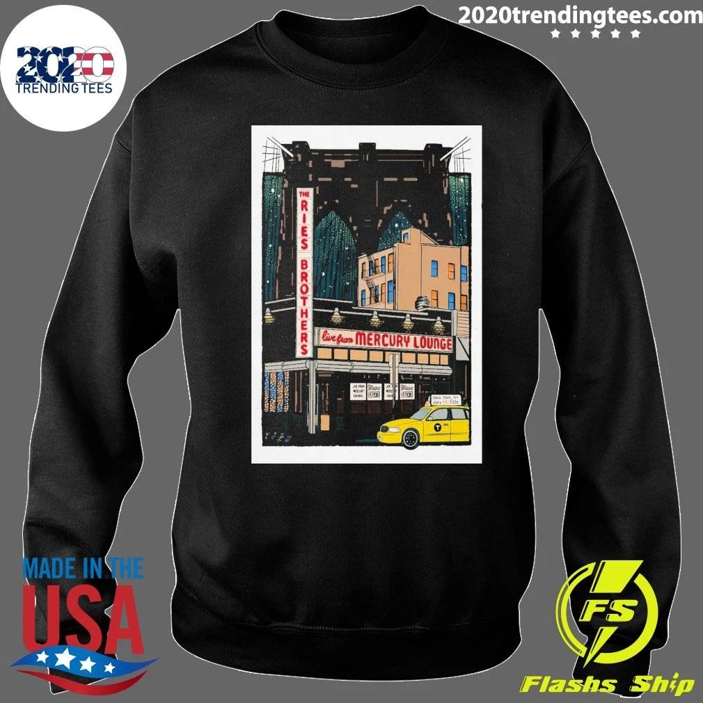 The Ries Brothers Tour Mercury Lounge in New York Shirt