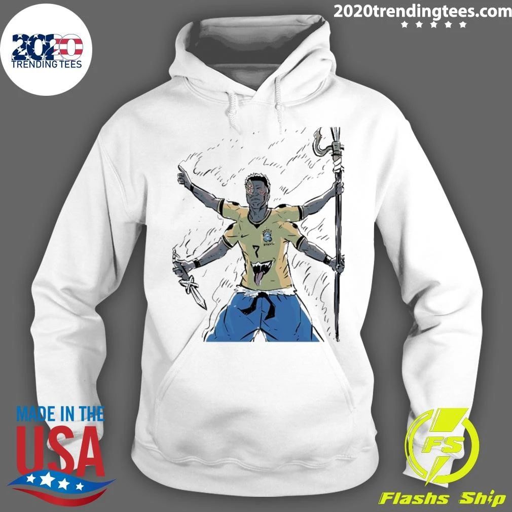 Vini Jr. Brazil Ryomen Sukuna Shirt