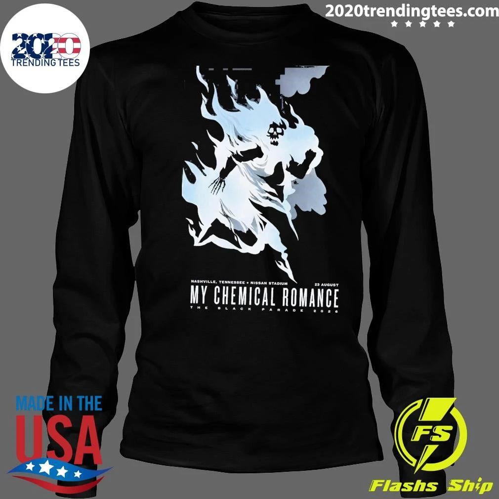 My Chemical Romance Nashville TN Event At Nissan Stadium In Nashville TN On August 13 2026 Shirt