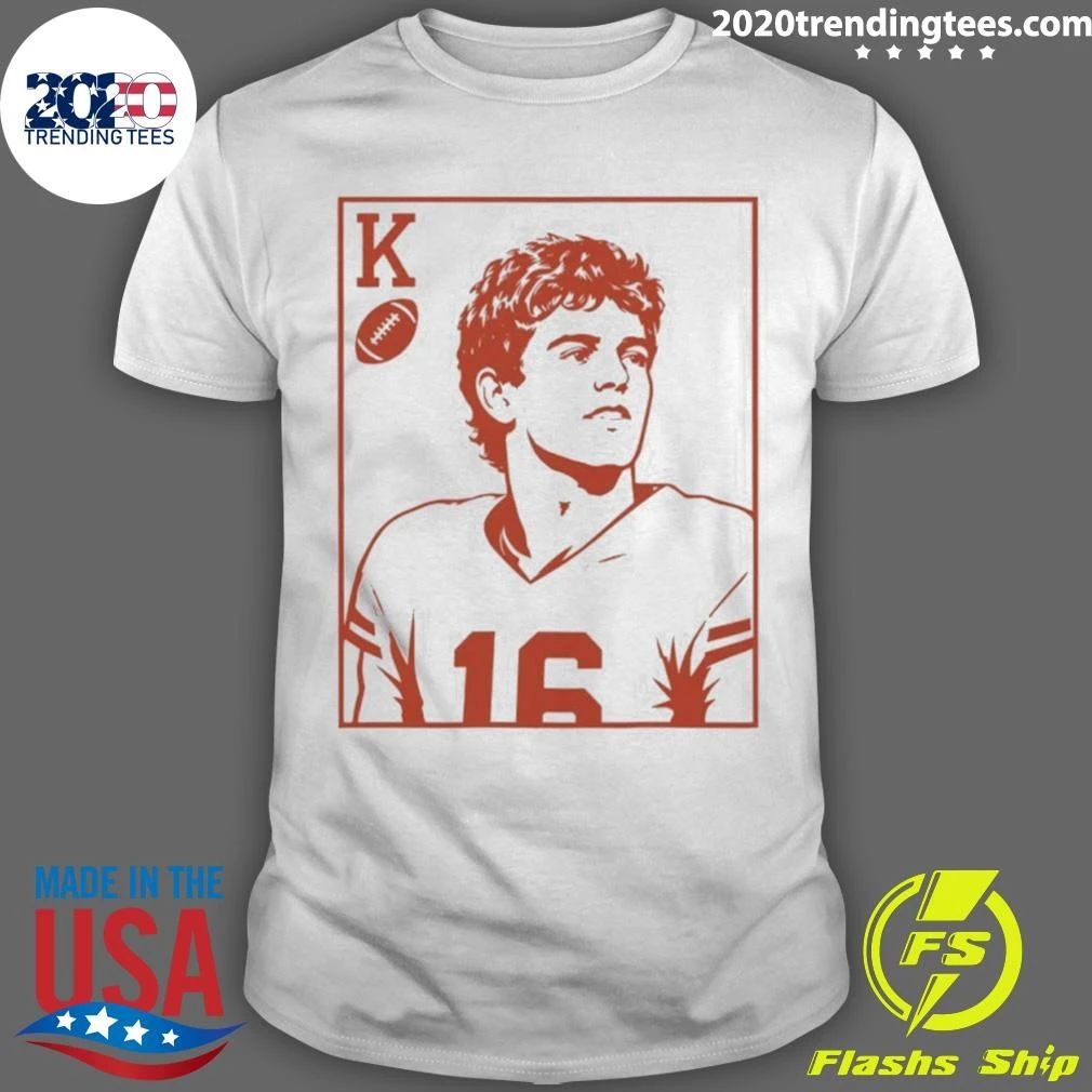 Arch Manning King Of Football Card Shirt