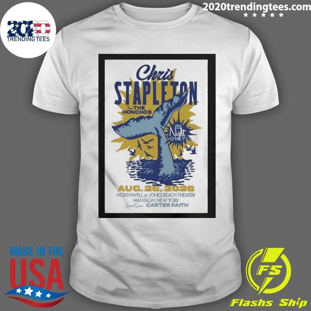 Chris Stapleton Wantagh Tour On August 26 2026 Shirt