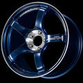 Advan TC-4 SE 17×7.5 / +45 Offset / 5×100 / 57.1mm Bore / Racing Indigo Blue and Diamond Cut
