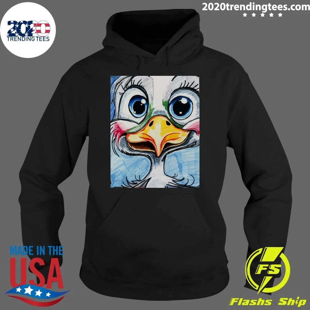 Meet Swoopy The Charming Seagull Brought To Life By Talented Artist Viktor Shirt