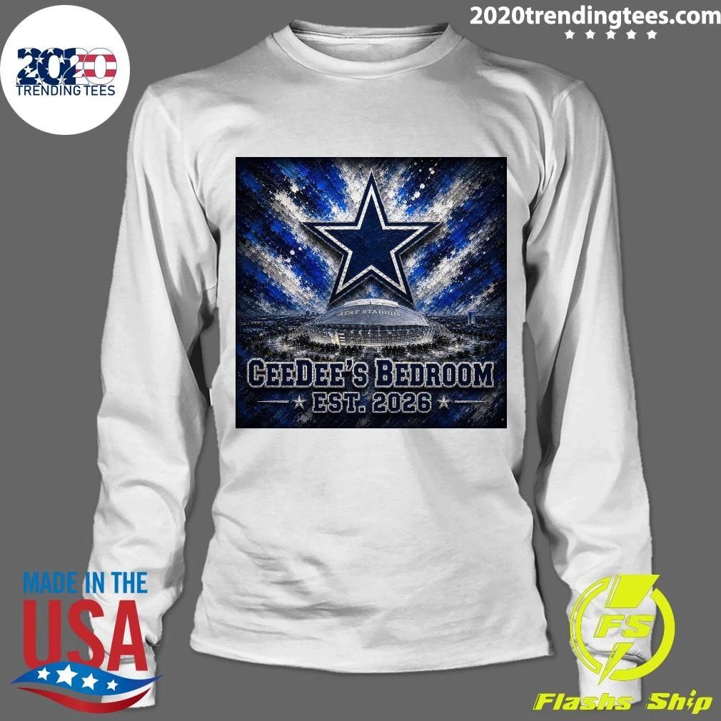 Dallas Cowboys At&T Stadium Ceedee’s Bedroom Est. 2026 Shirt
