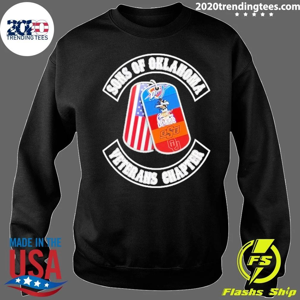 Sons Of Oklahoma Veterans Chapter Dog Tags Shirt