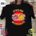 Spiderman Punch Trump Antiimperialista Usa Flag Shirt