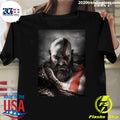 Dave Bautista as Kratos – God of War Character Portrait Shirt