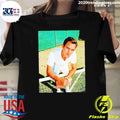 Roger Federer Tennis Player Smoking Beer Photo Shirt