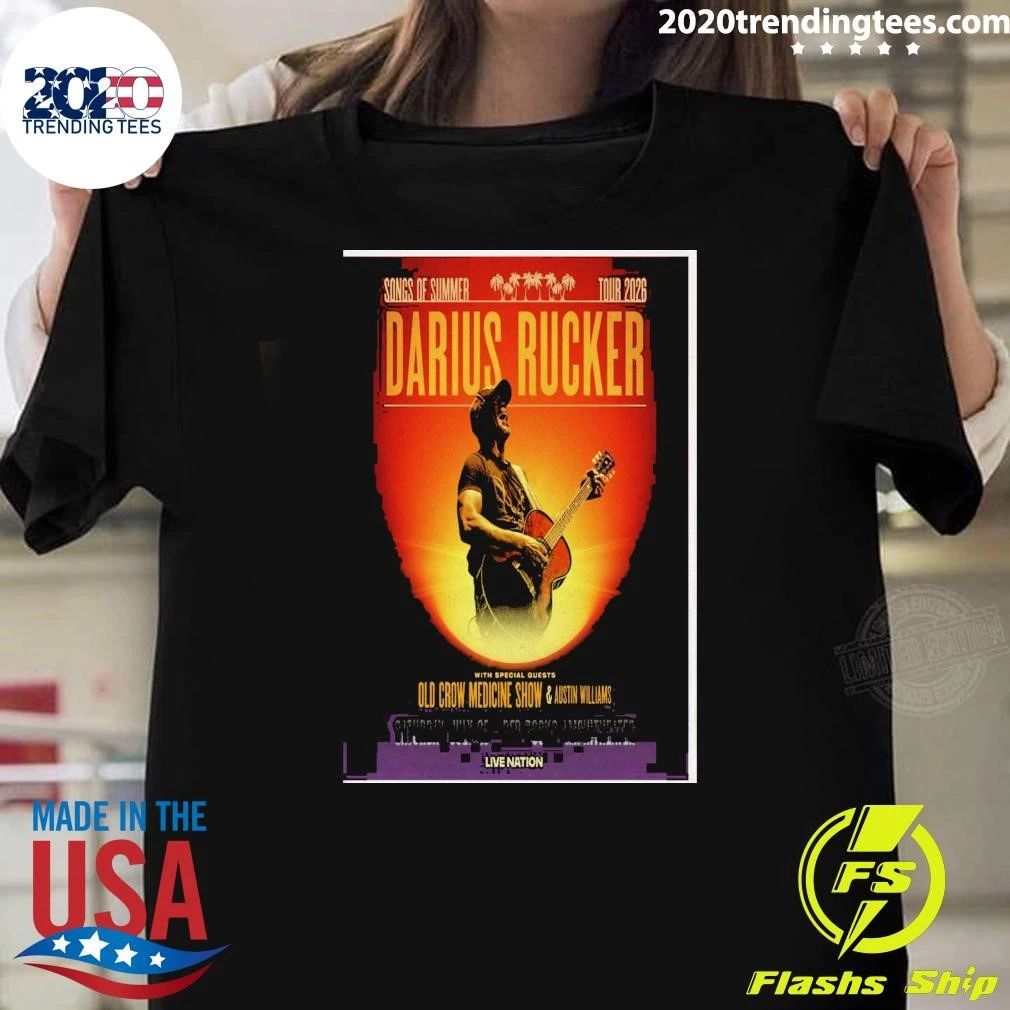 Darius Rucker live at Red Rocks Amphitheatre on July 25, 2026 Shirt