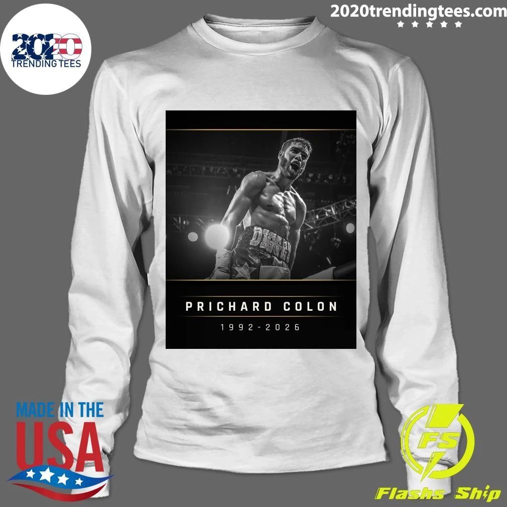 The Boxing World Mourns The Loss Of Prichard Colón 1992-2026 Shirt