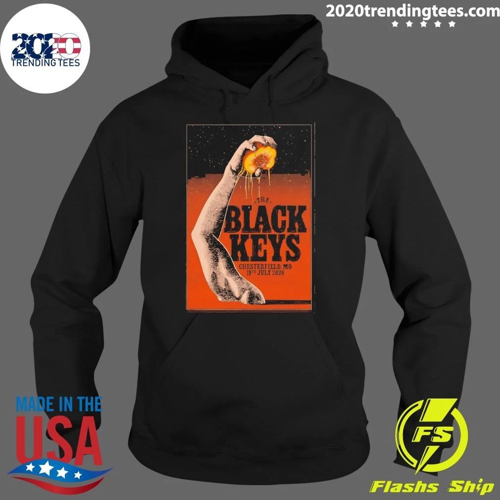 The Black Keys Angels Chesterfield, Mo 19th July 2026 Shirt