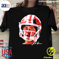 Josh Hoover Indiana Tuff Bloody Face Signature Shirt