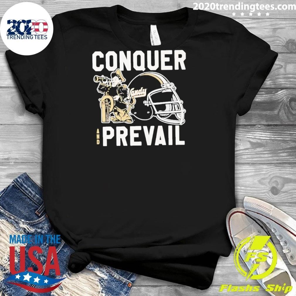 Conquer And Prevail Vanderbilt Football Shirt