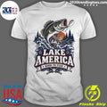 Lake America Born To Fish Fishing Shirt