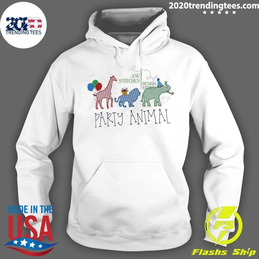 Zoo Party Animal Birthday Motif Fill Shirt