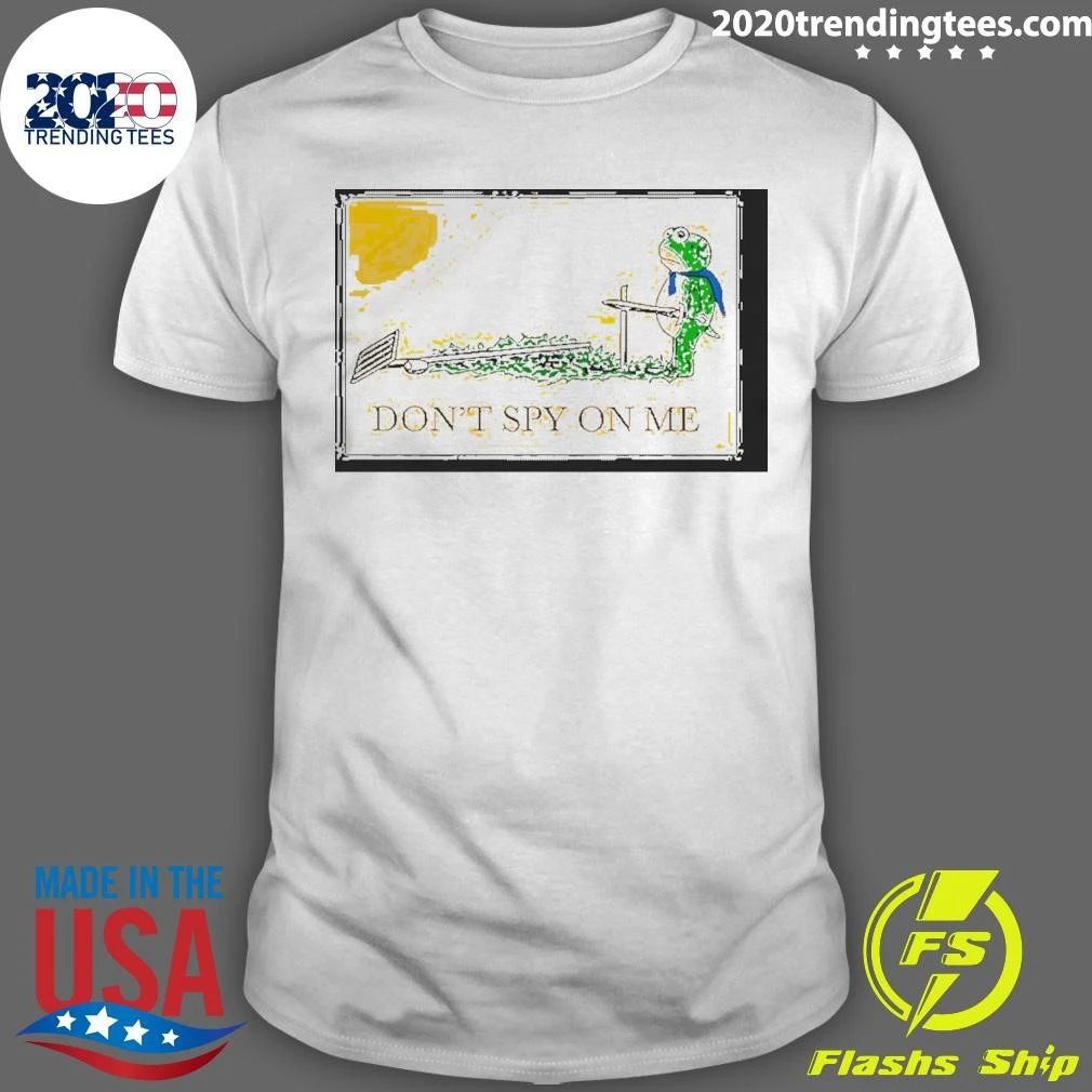 Portland Frog Anti Flock camera don’t spy on me Shirt
