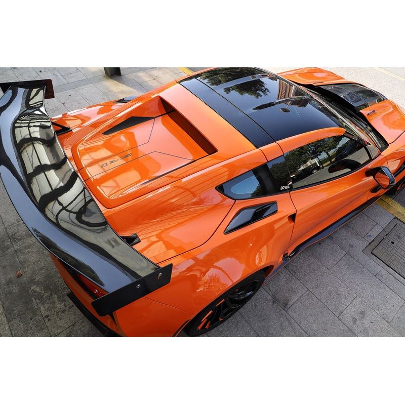 DarwinPRO 2013-2019 Corvette C7 Z06 Z51 Grandsport BKSS Style Carbon Fiber Trunk Cover