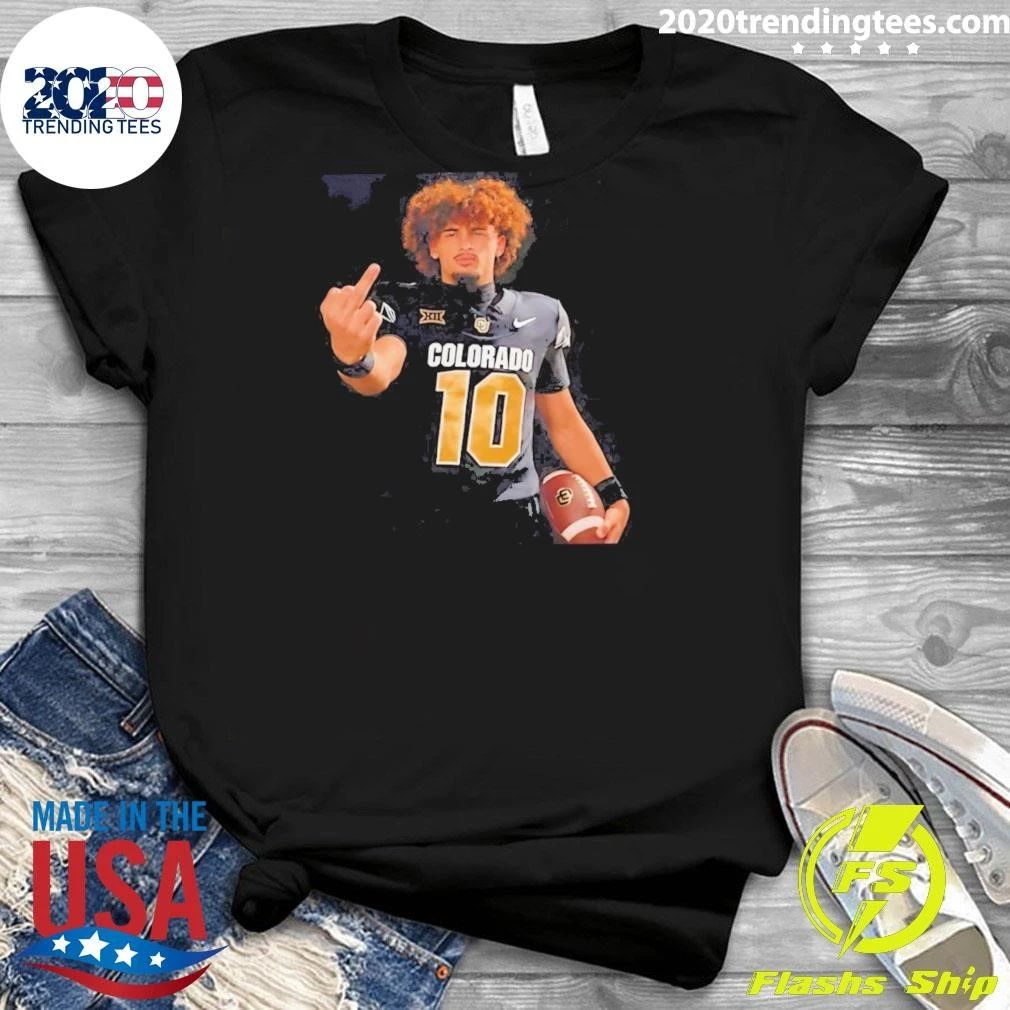 Julian Lewis Colorado Buffaloes Middle Finger Funny Shirt