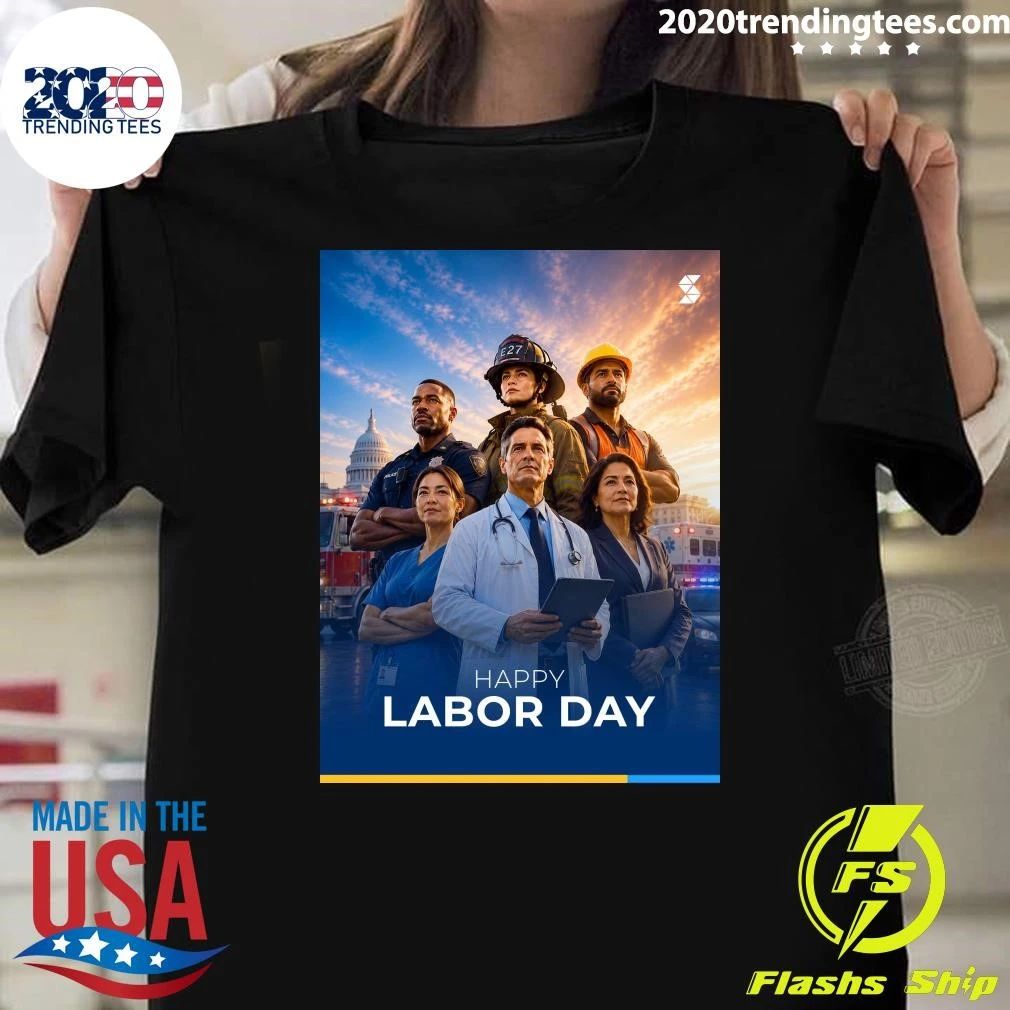 Wishing Everyone A Safe And Relaxing Weekend Happy Labor Day 2026 Shirt